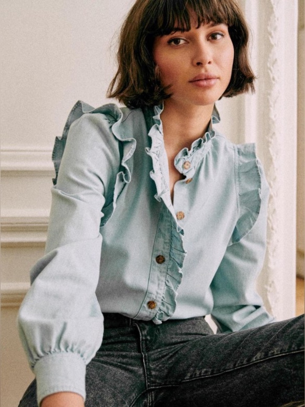 Sezane EVA SHIRT 38
